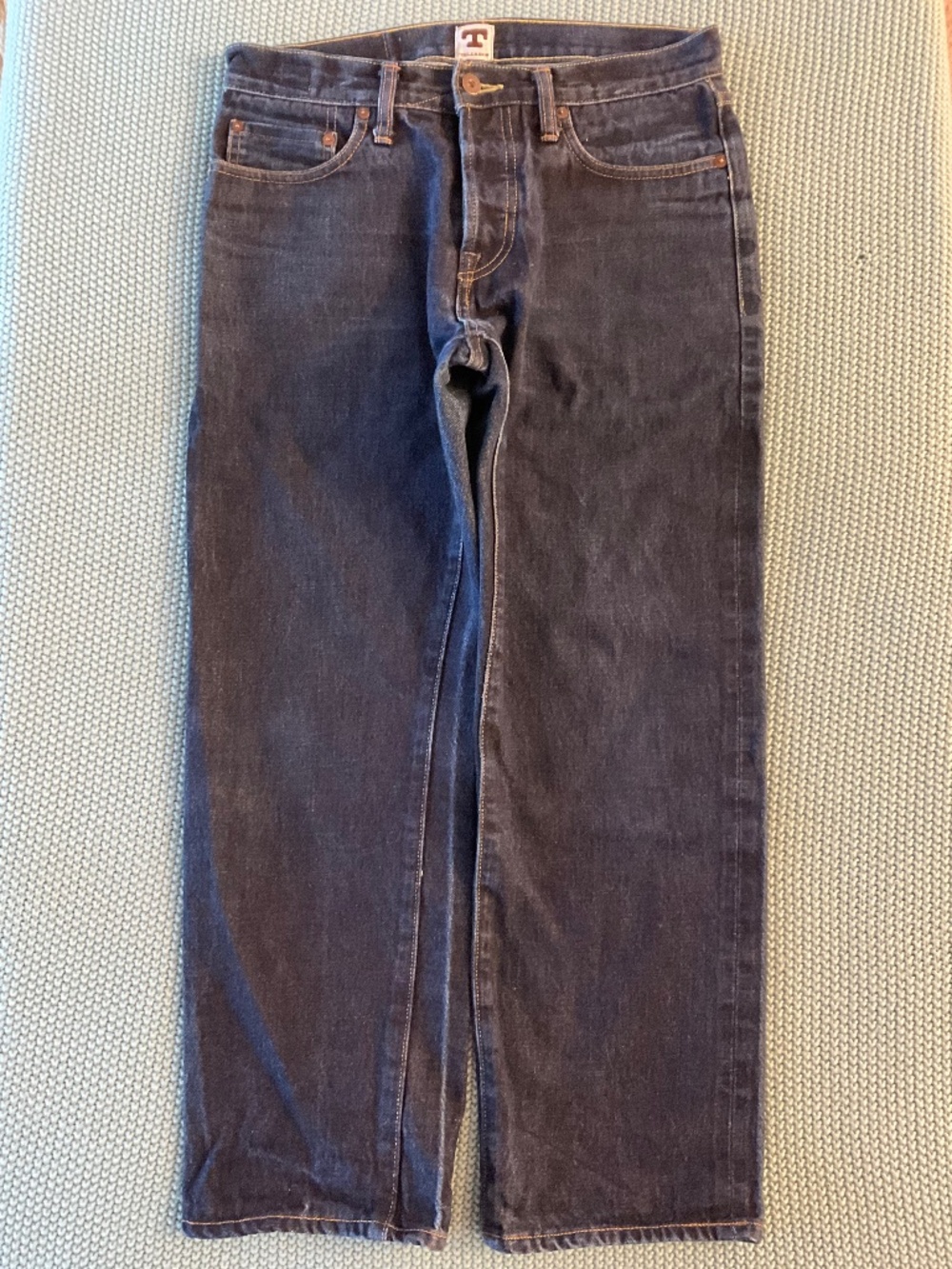 Tellason-Sheffield- Straight Tapered- Selvaged Jeans-Size 31”
